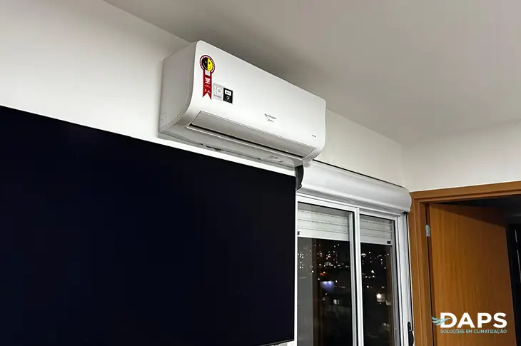 Instalação de ar-condicionado comercial no Swiss Park em Campinas e região.