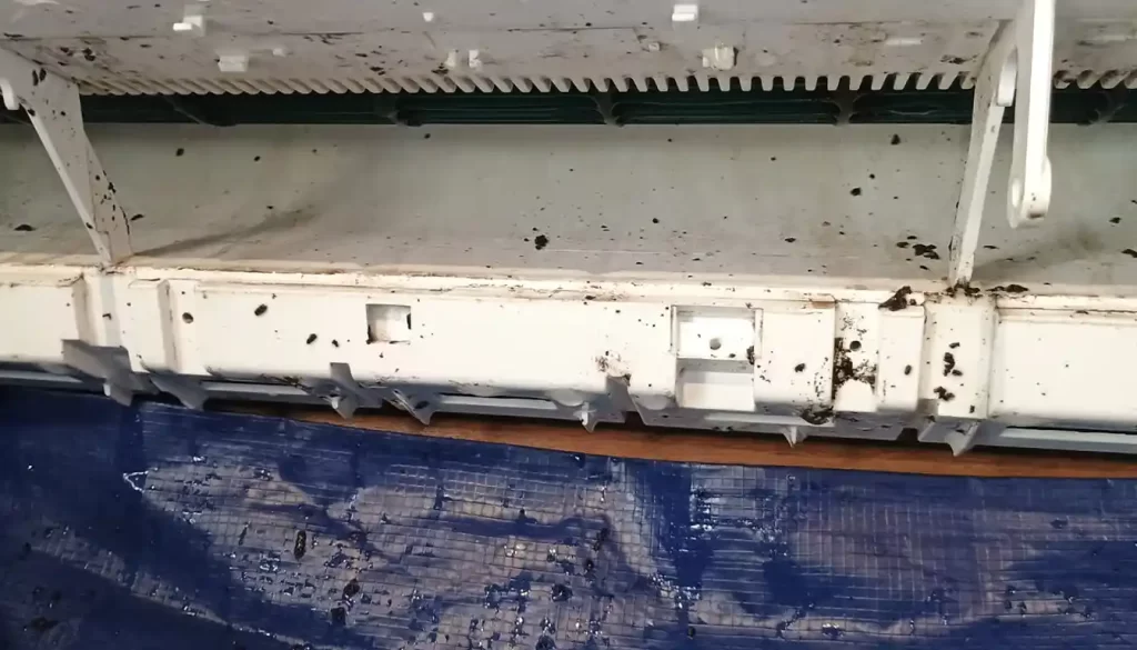 limpeza de ar condicionado campinas sujeira