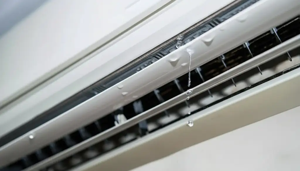 ar condicionado joga agua para dentro de casa