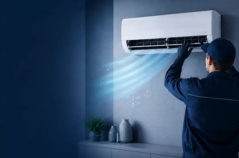 limpeza higienizacao ou manutencao do ar condicionado